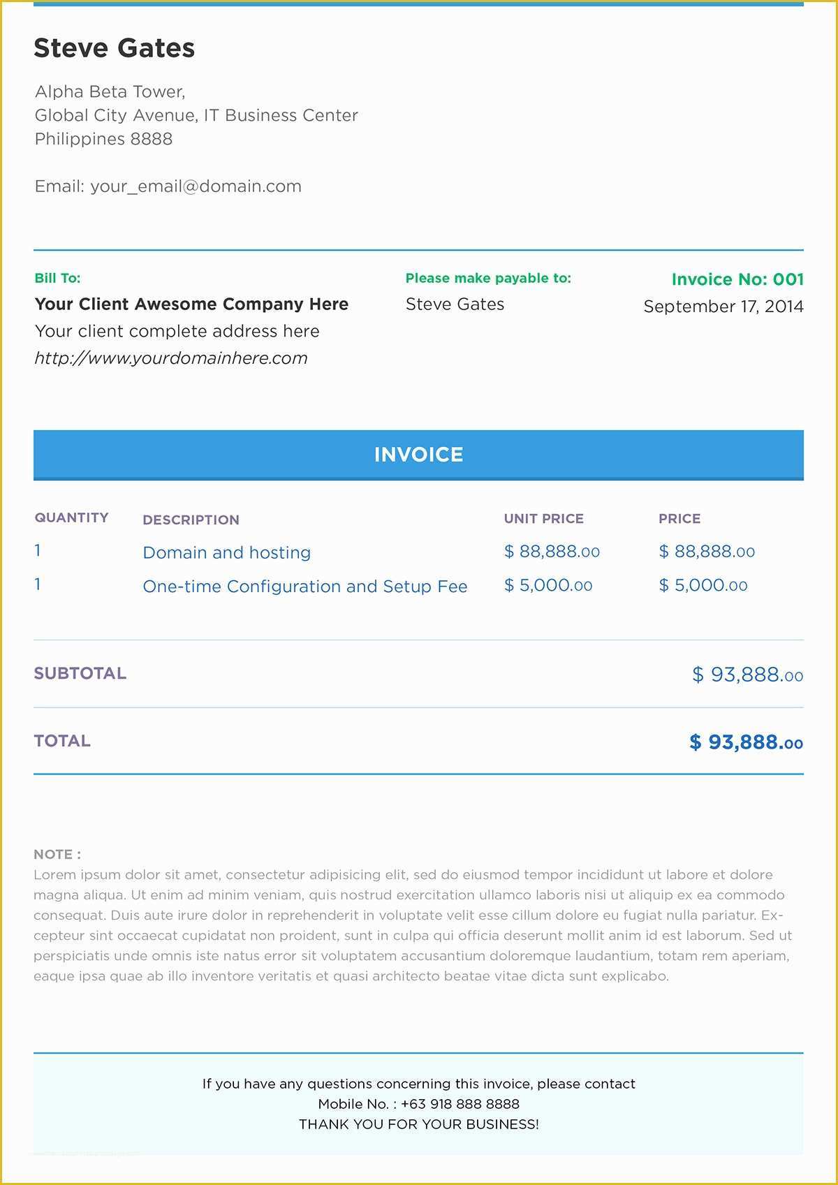 Free Excel Invoice Template Mac Of Graphy Invoice Template Psd Doc Grapher Mac Pdf