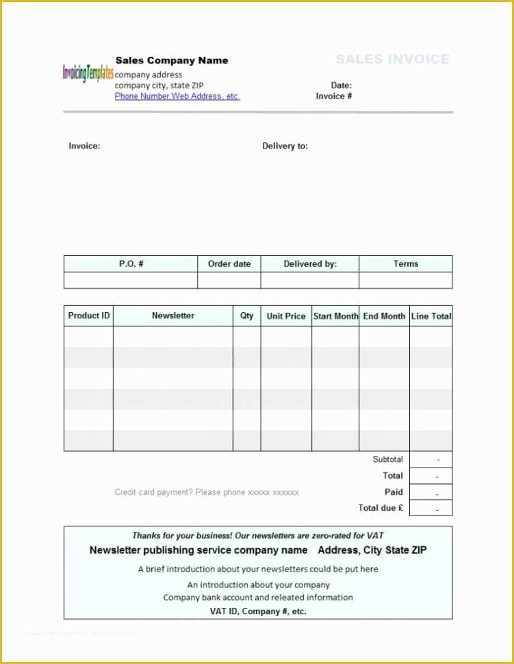 Free Excel Invoice Template Mac Of Invoice Template Mac Fice Denryokufo