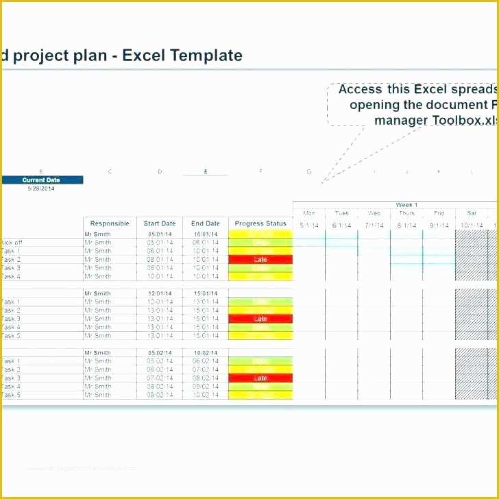 Free Excel Multiple Project Management Tracking Templates Of Resource ...