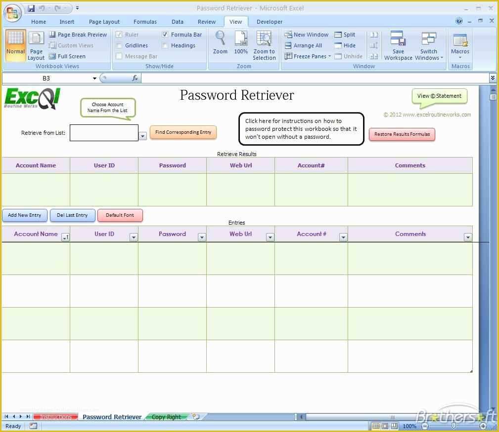 Free Excel Password Manager Template Of Password Spreadsheet Template Password Spreadsheet