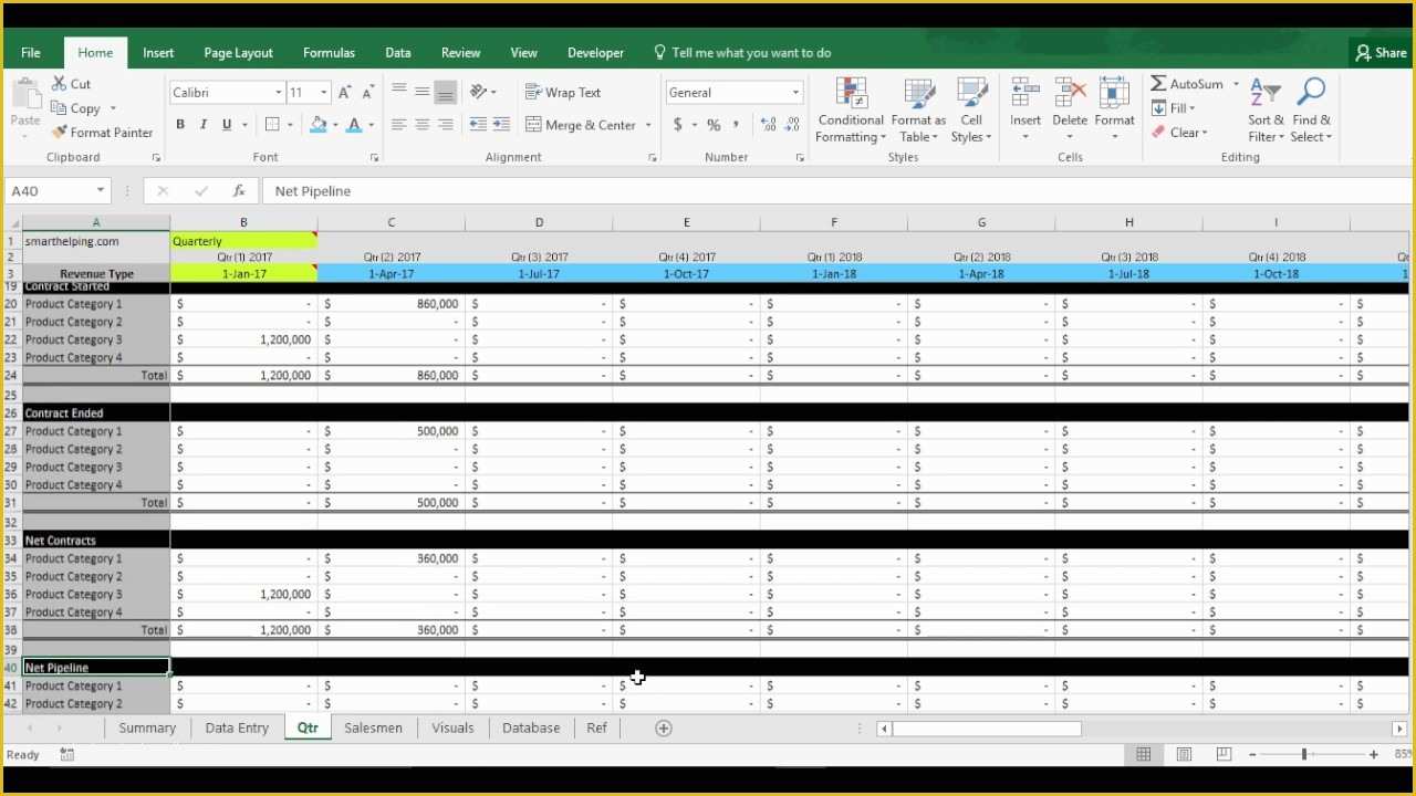 Free Excel Sales Tracker Template Of Sales Pipeline Tracking Template Crm In Excel