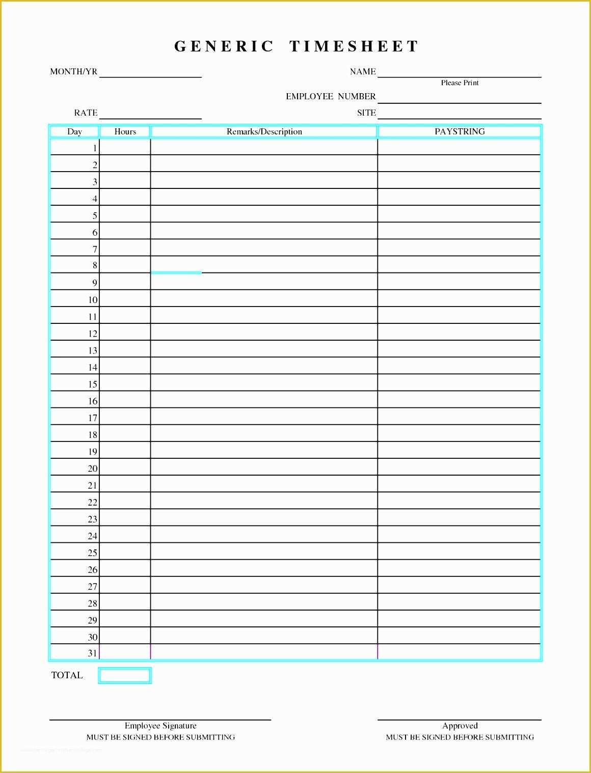 Free Excel Timesheet Template Multiple Employees Of 8 Excel Weekly Timesheet Template with formulas