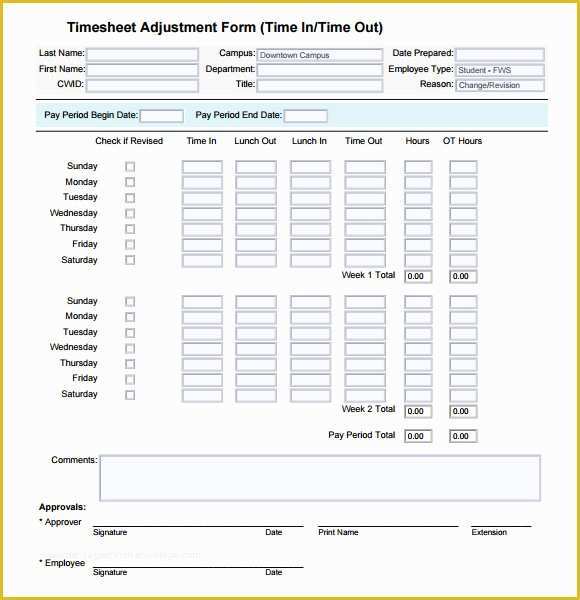 Free Excel Timesheet Template Multiple Employees Of Excel Timesheet Templates 7 Free Download for Excel