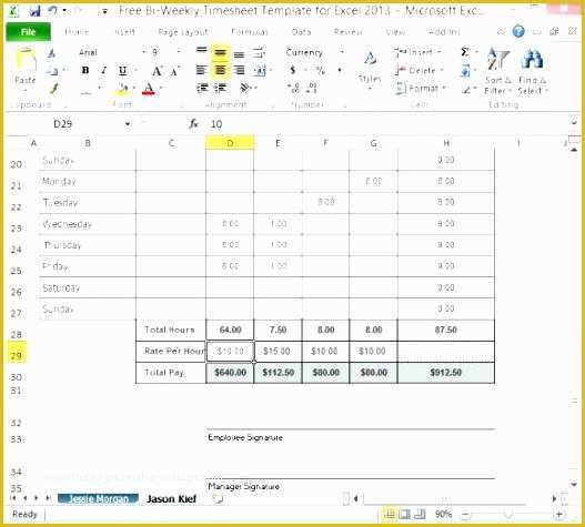 Free Excel Timesheet Template Multiple Employees Of Free Excel Template Multiple Employees New Employee
