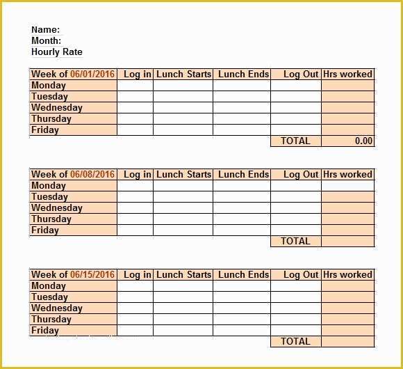 Free Excel Timesheet Template Multiple Employees Of Free Printable Multiple Employee Time Sheets Printable Pages