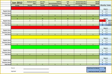 Free Excel Timesheet Template Multiple Employees Of Timesheet Templates ...