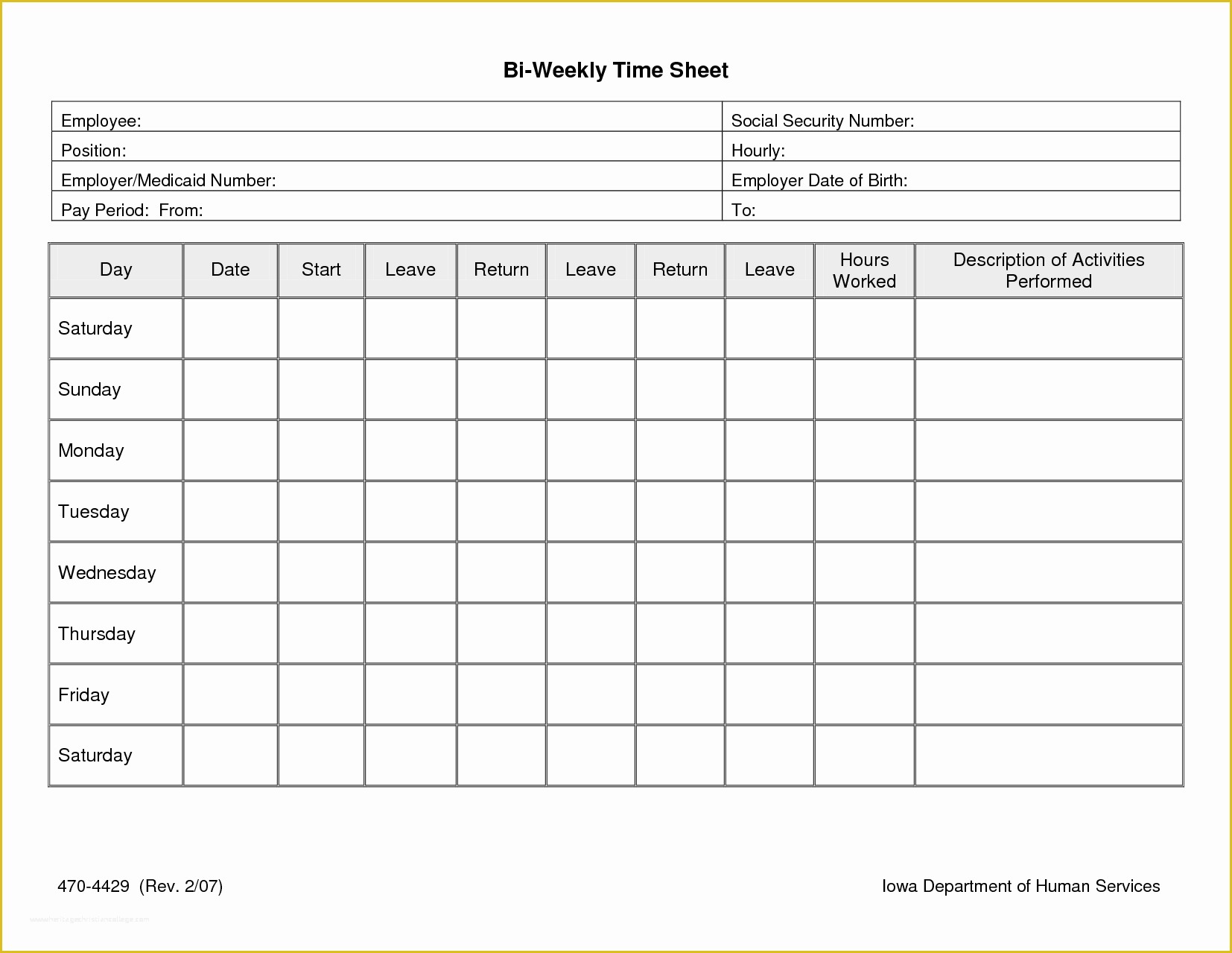 Free Excel Timesheet Template with formulas Of Excel Timesheet Template with formulas Time Spreadsheet
