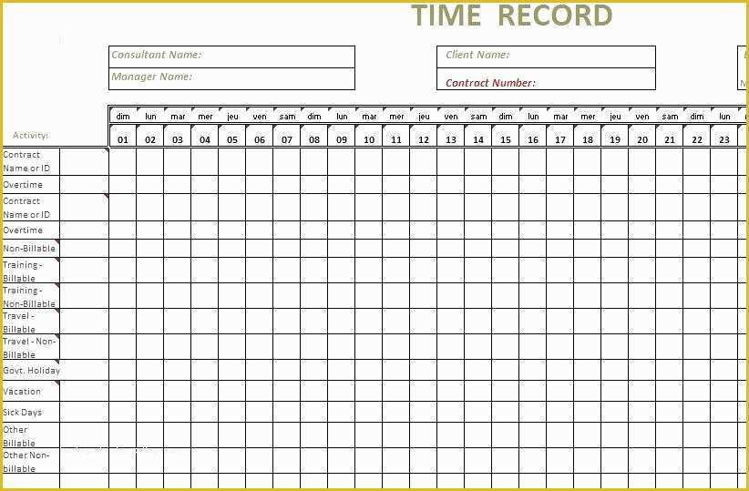 Free Excel Timesheet Template with formulas Of Excel Timesheets Sample Excel Daily Template Excel Free