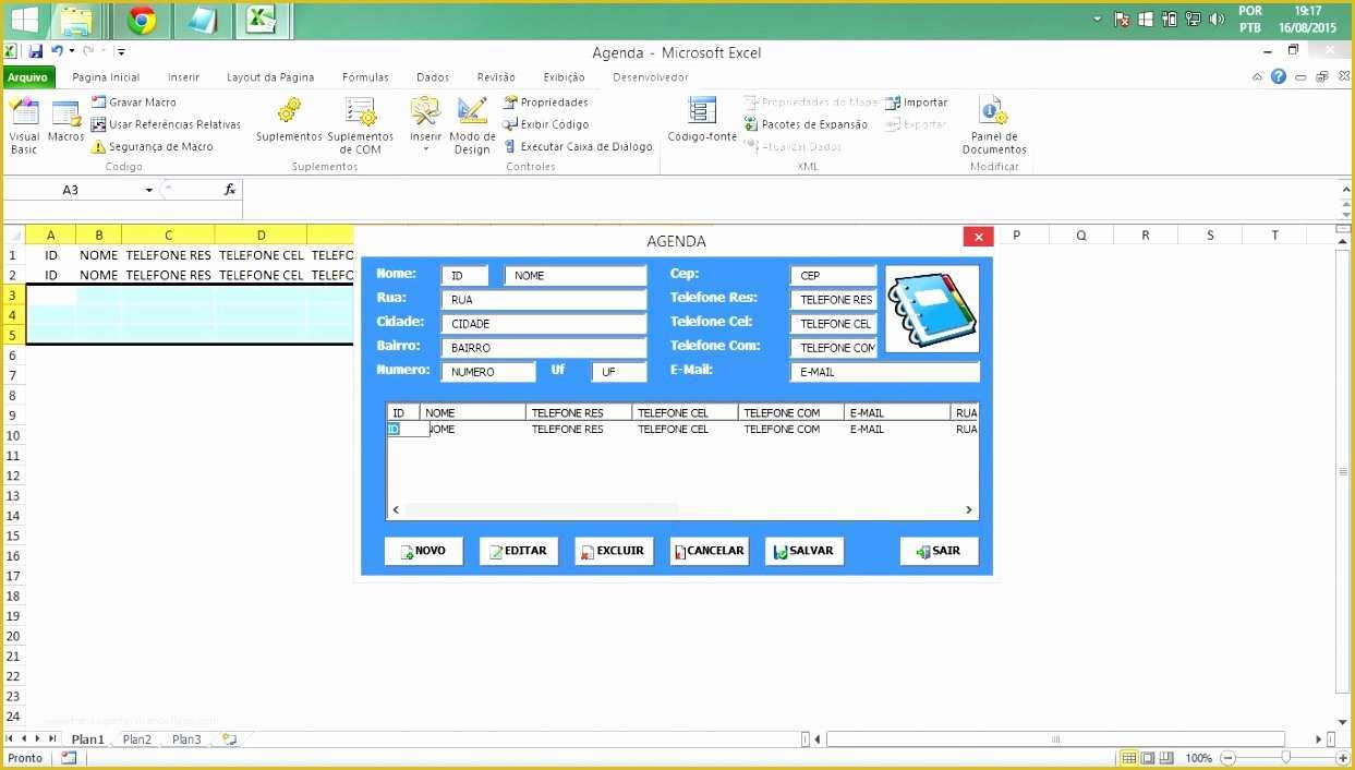 56 Free Excel Userform Templates Heritagechristiancollege