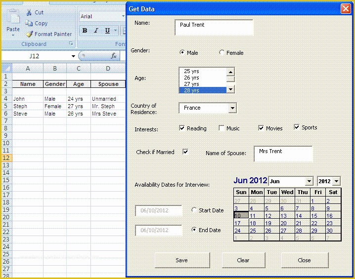 Free Excel Userform Templates Of Download Excel Vba Userform Templates