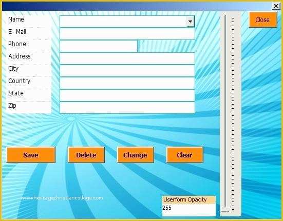 Free Excel Userform Templates Of Excel Userform Tutorial Template Listbox On Creating