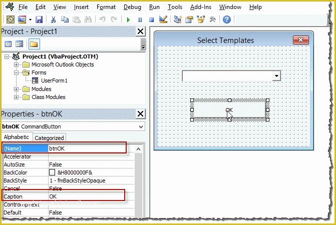 Free Excel Userform Templates Of Vba Userform Sample Select From A List Of Templates