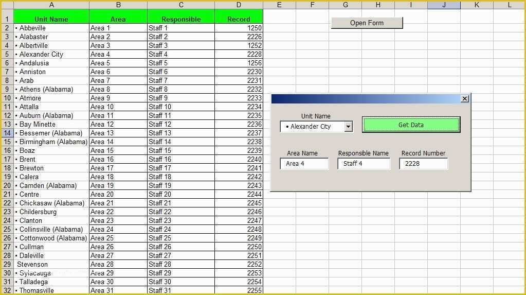 Free Excel Userform Templates Of Vlookup In Userform