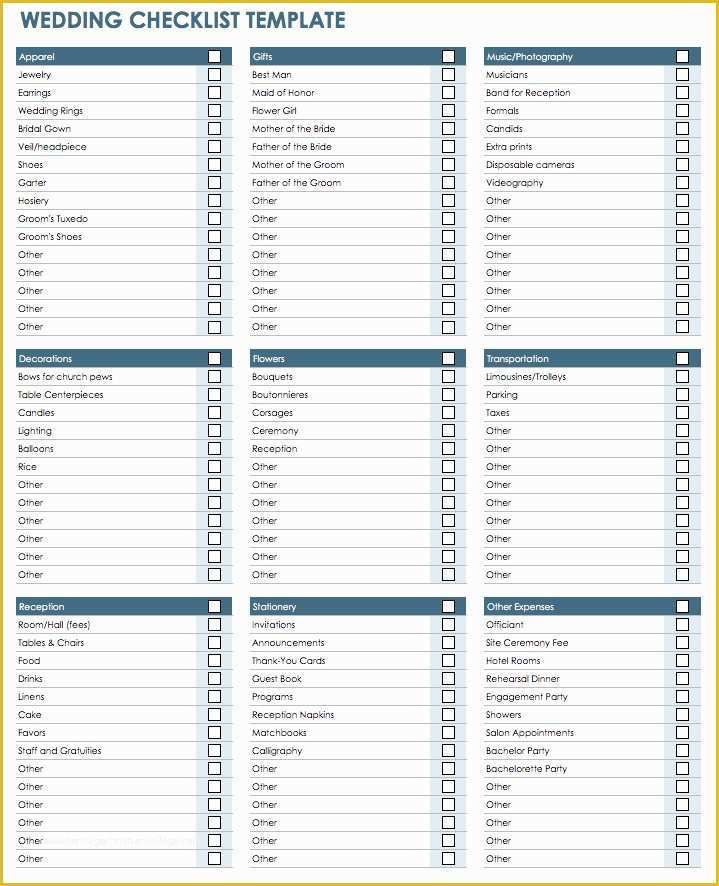 Free Excel Wedding Planner Template Of 21 Free event Planning Templates