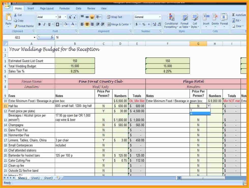 Free Excel Wedding Planner Template Of Wedding Planning Excel Template Invitation Template