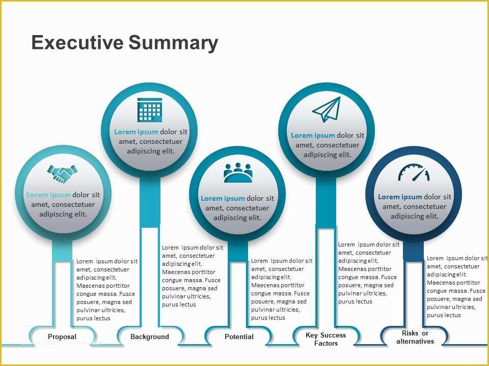 Free Executive Summary Template Of Executive Summary Powerpoint Template 1