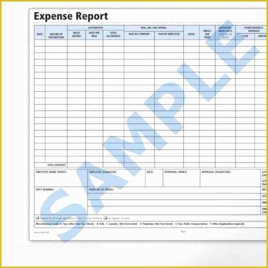 Free Expense Report Template Word Of 10 Expense Report Templates Word Excel Pdf formats