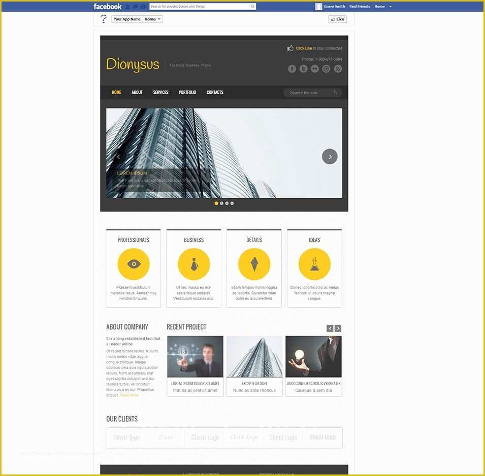Free Facebook Business Page Template Of 13 Page Templates for Business