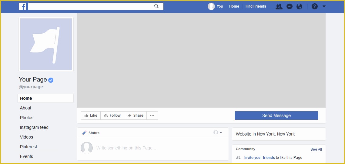 Free Facebook Business Page Template Of Free Cover Video Makers Makermoon