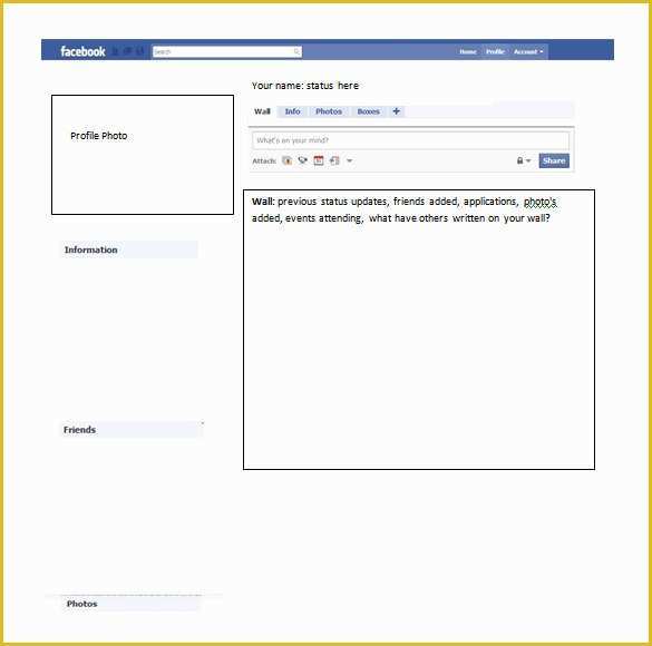 Free Facebook Business Page Template Of Template – 49 Free Word Pdf Psd Ppt format