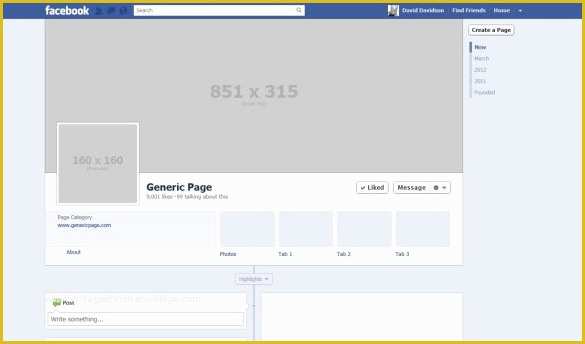 Free Facebook Templates Of 14 Banner Size Templates