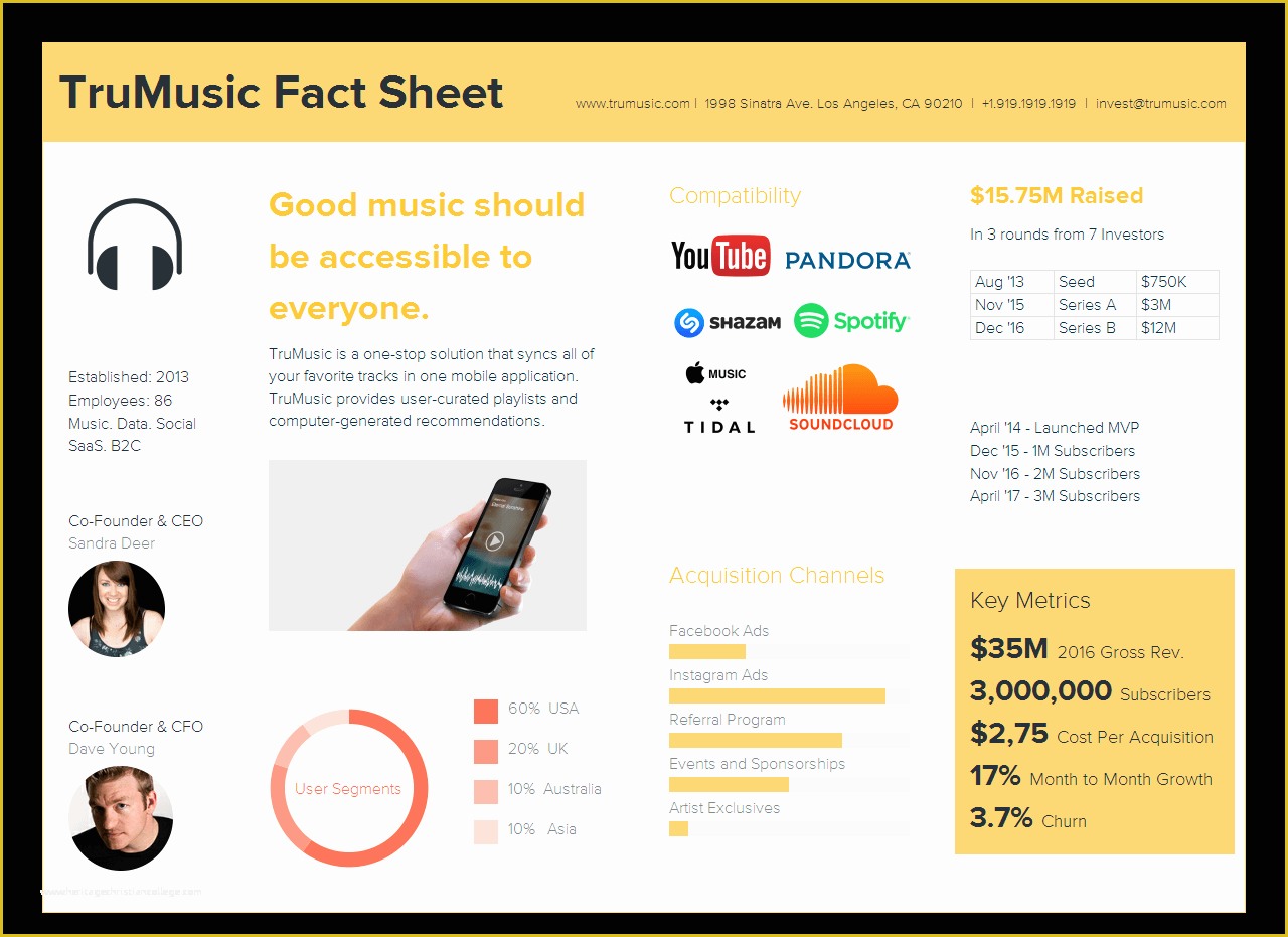 Free Fact Sheet Template Of Fact Sheet Template by Xtensio It S Free Easy to Create