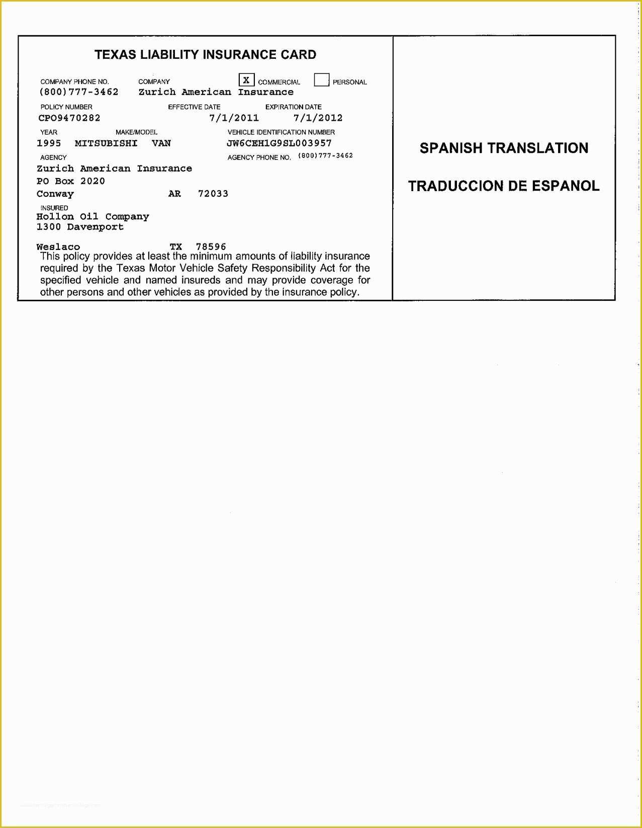 Free Fake Auto Insurance Card Template Of Fake Car Insurance Card Pdf