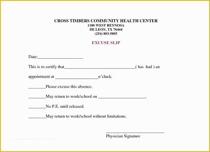 Free Fake Doctors Note Template Download Of 27 Free Doctor Note Excuse Templates Free Template