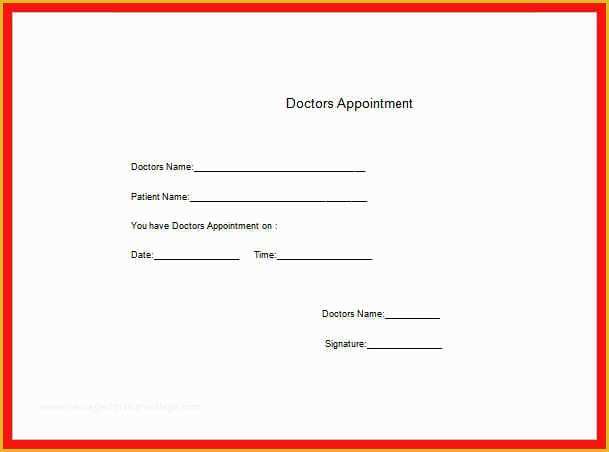 Free Fake Doctors Note Template Download Of Fake Doctors Note Template