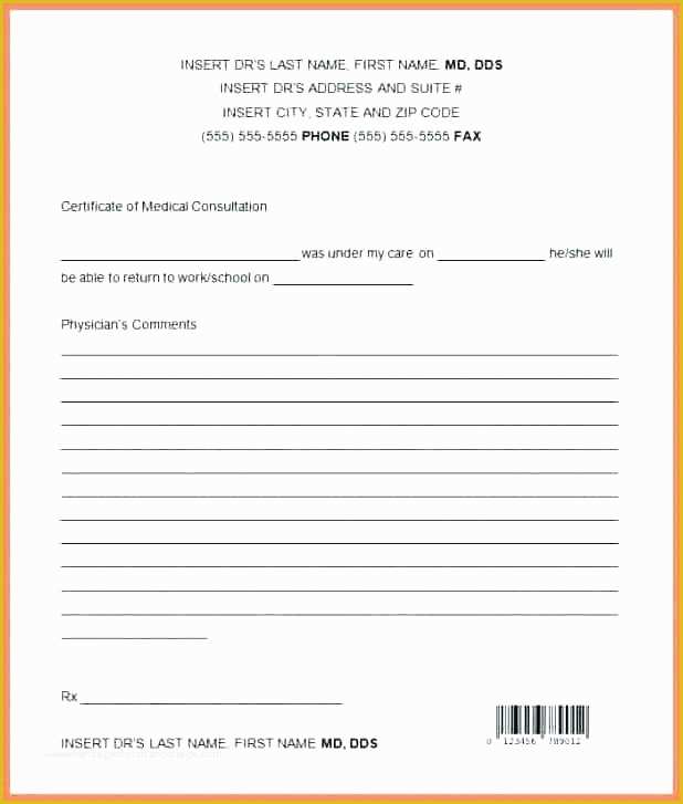 Free Fake Doctors Note Template Download Of Fake Sick Note Template Doctors Free Download Dentist