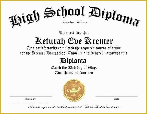 Free Fake High School Diploma Templates Of 9 Diploma Templates Free Psd Ai Vector Eps format