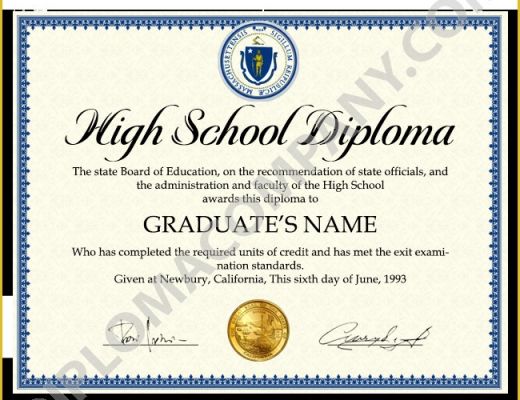 Free Fake High School Diploma Templates Of Fake Usa High School Diploma
