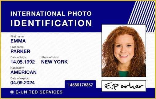 Free Fake Id Templates Online Of Fake Id