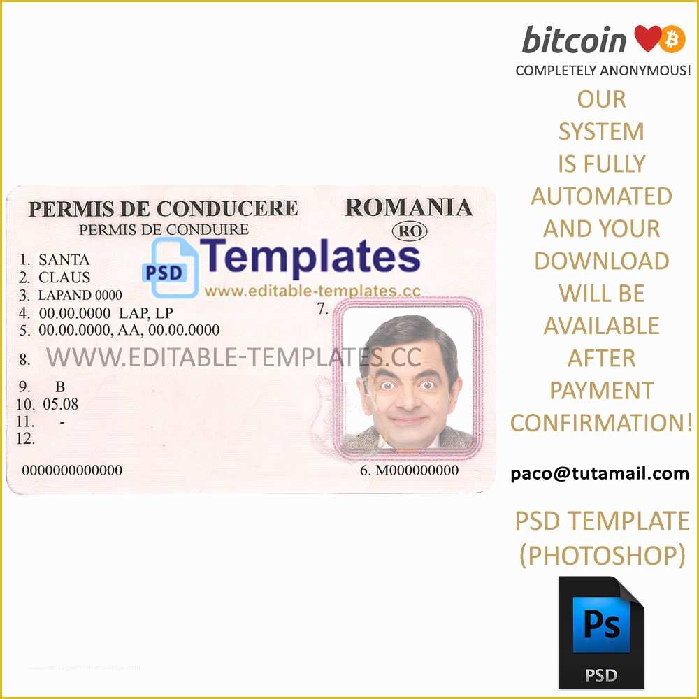 Free Fake Id Templates Online Of Groups Drivers License E C666d Best form