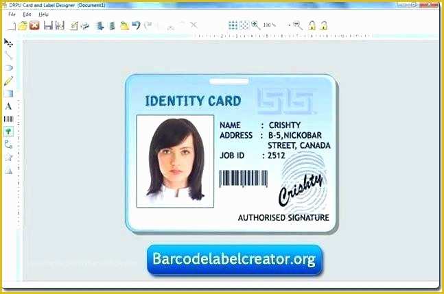 Free Fake Id Templates Online Of Identity Card Template Bundle Daddy Free