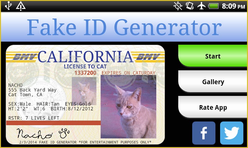 54 Free Fake Id Templates Online