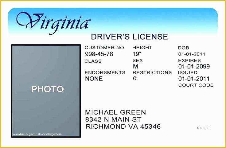 Free Fake Id Templates Online Of Pretty Blank Drivers License Template Fake