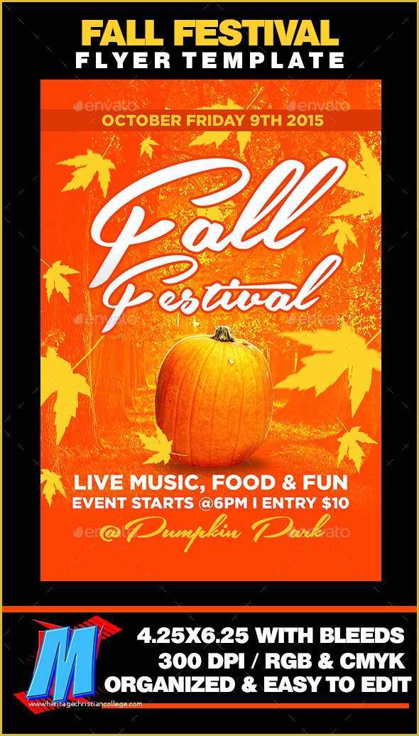 Free Fall Flyer Templates Of Free Printable Flyer Templates for Fall Festival Fixride