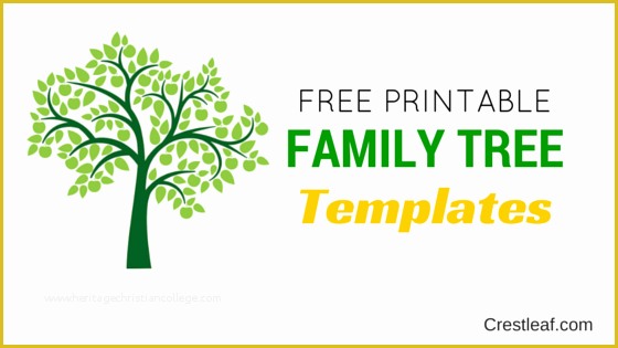 Free Family History Templates Of Crestleaf Genealogy & Ancestry Records — 5 Free Family