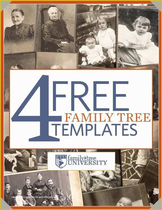 Free Family History Templates Of Download Our Free Genealogy E Book “4 Free Family Tree