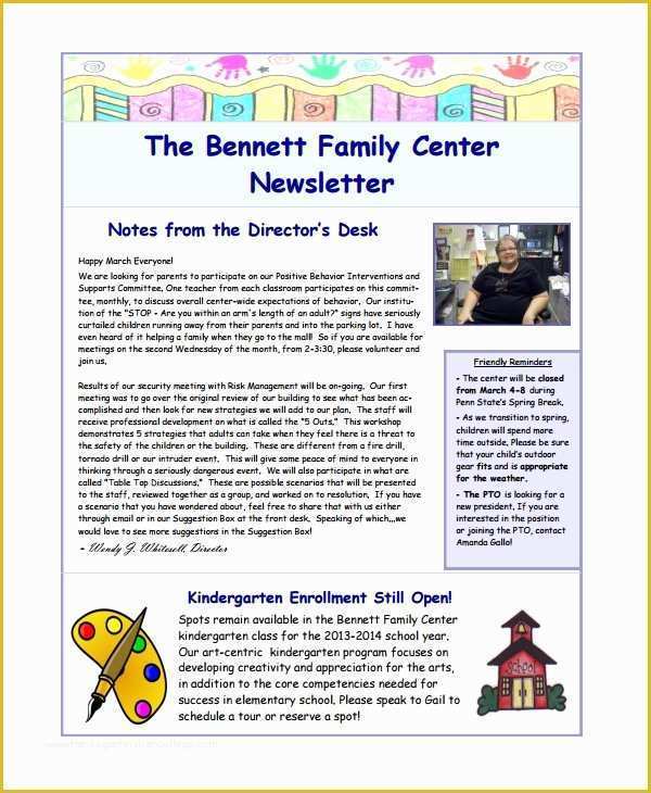 Free Family Newsletter Template Of 10 Family Newsletter Templates