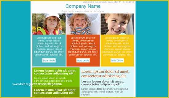 Free Family Newsletter Template Of Family Email Newsletter Templates