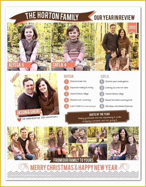 Free Family Newsletter Template Of Sheri Mae Designs Merry Christmas Free