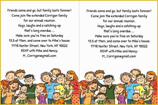 Free Family Reunion Website Template Of 12 Reunion Invitation Templates Psd Ai Vector Eps