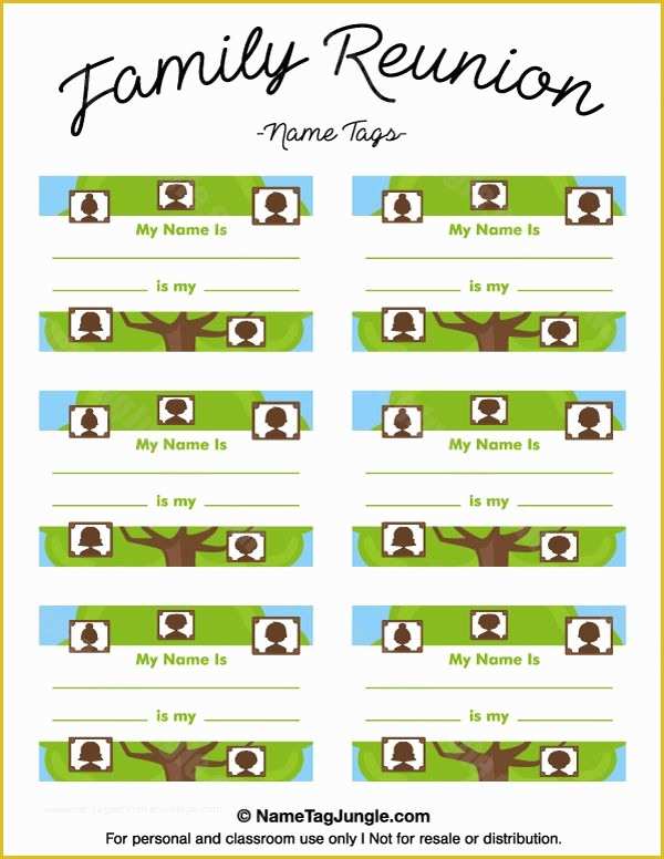 Free Family Reunion Website Template Of 62 Best Images About Reunion Registration On Pinterest