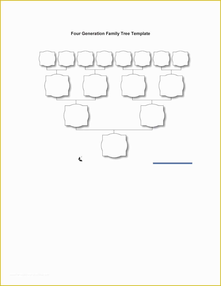 Free Family Tree Template Of 50 Free Family Tree Templates Word Excel Pdf