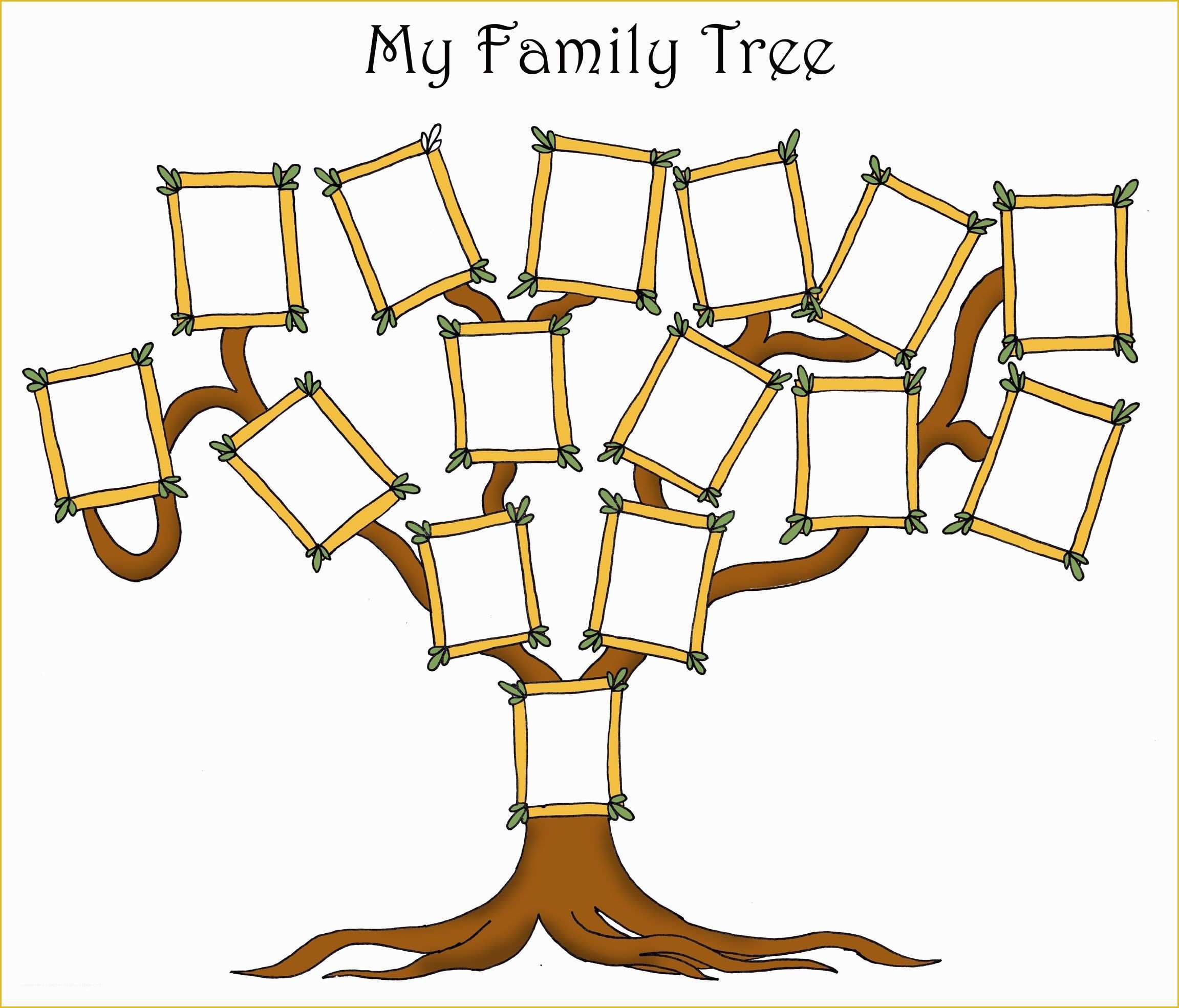 Free Family Tree Template Of Free Editable Family Tree Template Daily Roabox