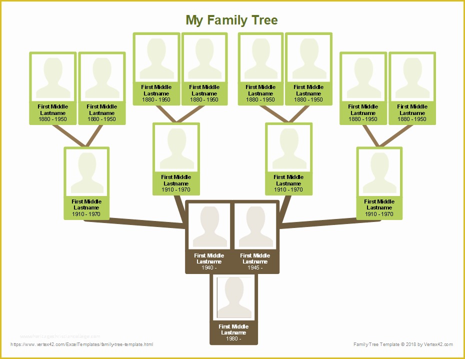 Free Family Tree Template Of Free Family Tree Template