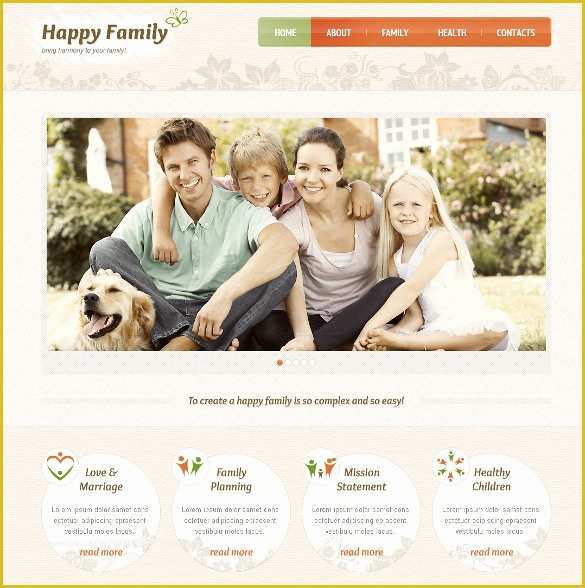 Free Family Website Templates Download Of 25 Family Website themes &amp; Templates