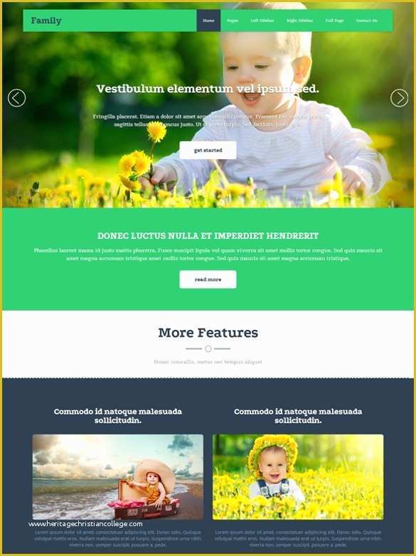 Free Family Website Templates Download Of 28 Family Website themes & Templates